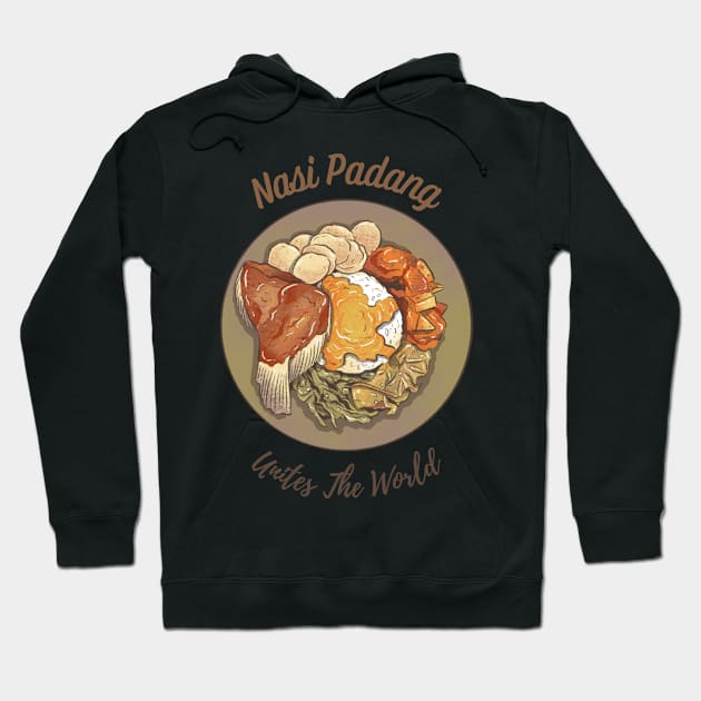 Nasi Padang Unites The World Hoodie by Airen0Stamp